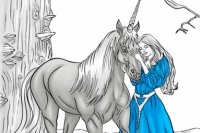Colorea el Unicornio Colorea el Unicornio