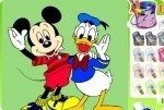 Colorea a Mickey y Donald Colorea a Mickey y Donald