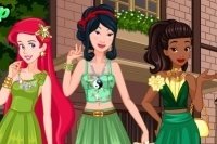 Equipo verde de princesas Equipo verde de princesas