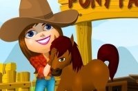 Granjera con Pony Granjera con Pony