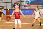 La jugadora de baloncesto La jugadora de baloncesto