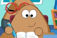 Pou en la Escuela Pou en la Escuela