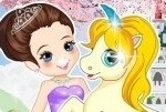 Princesa con unicornio Princesa con unicornio