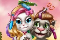 Talking Tom y Angela Kapper Talking Tom y Angela Kapper