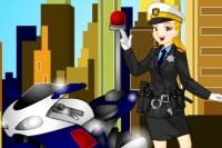 Vista a la Mujer Policía Vista a la Mujer Policía