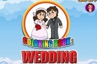 Libro para colorear de boda